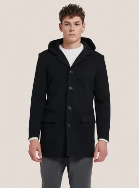 -cappotto cappuccio