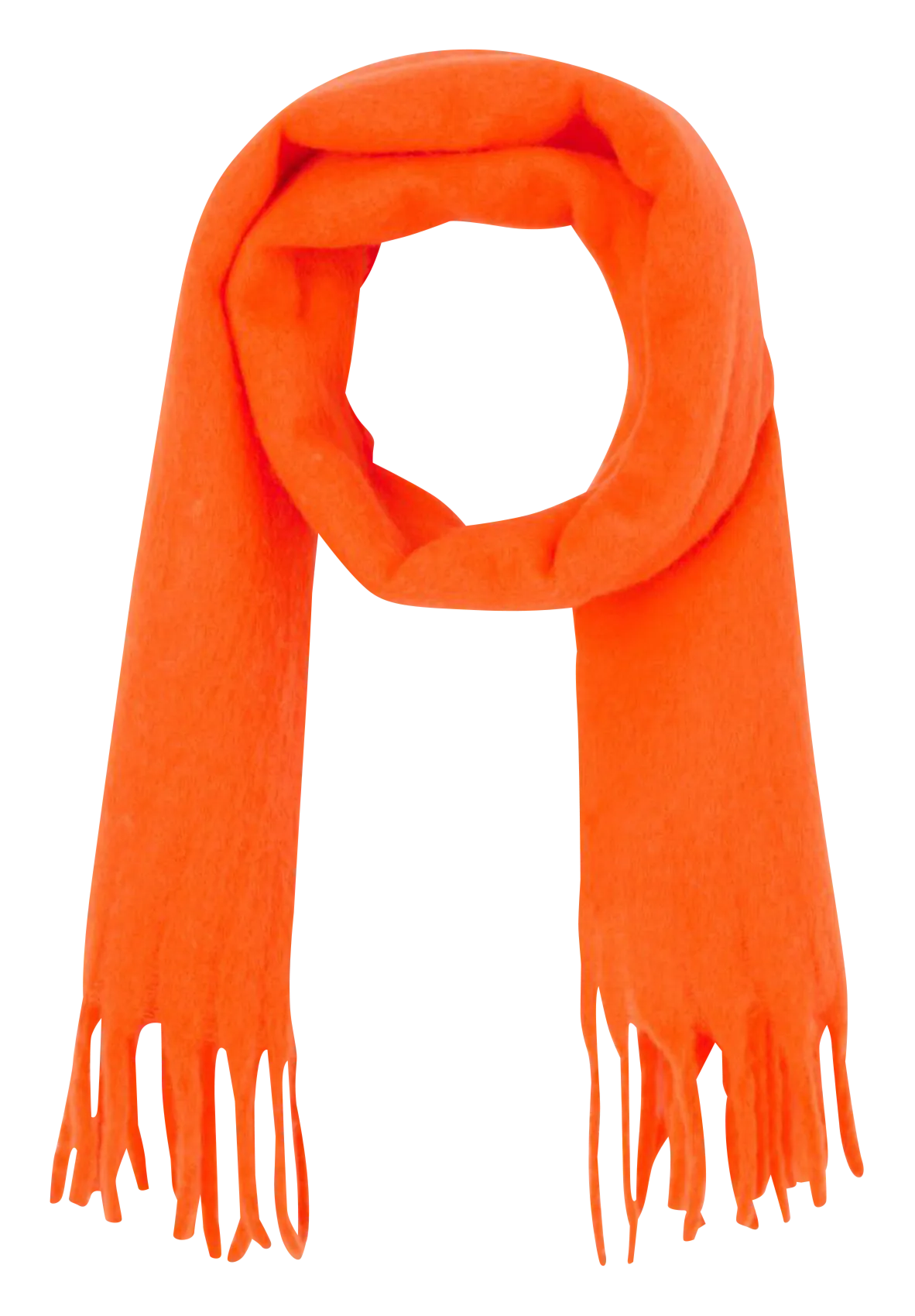  AMERICAN VINTAGE   ZINACO - Sciarpa a frange | Arancione