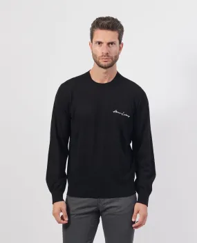 ARMANI EXCHANGE      Maglione uomo Armani Exchange con logo ricamato