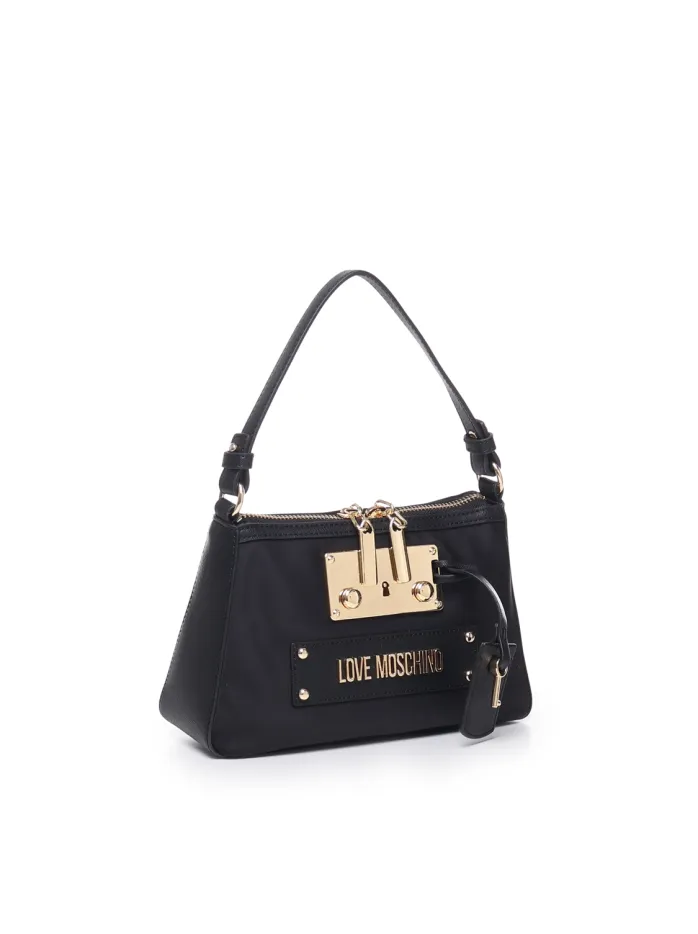 BORSA CON MANICO E TRACOLLA