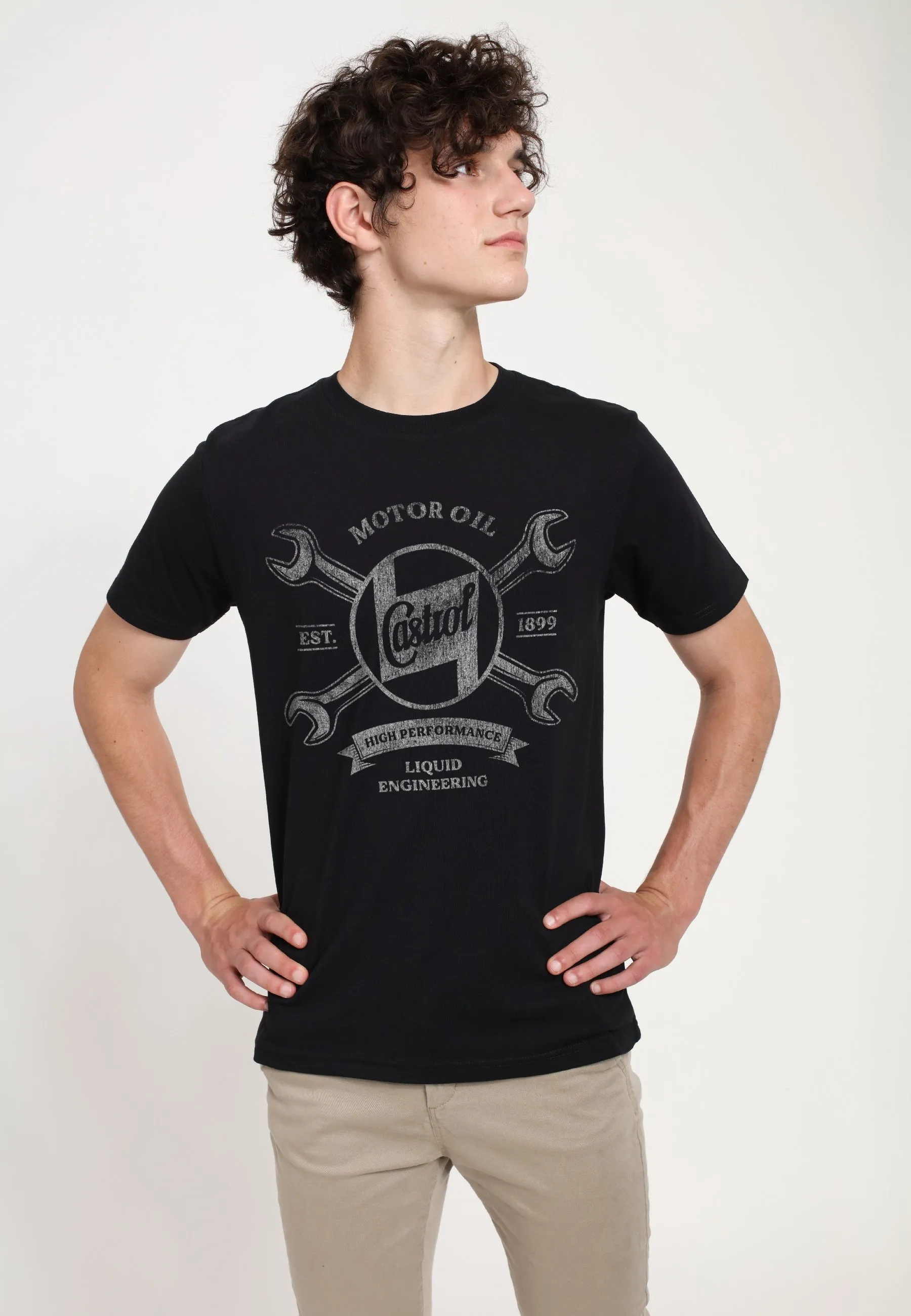 CASTROL EST 1899 - T-shirt con stampa