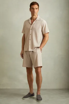 Ccias - Riad - Shorts testurizzati con coulisse    