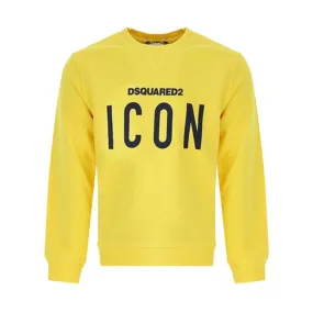  FELPA DSQUARED. GIALLO 