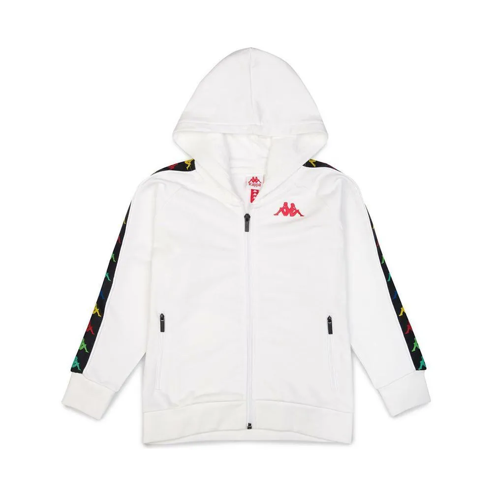  FELPA KAPPA. BIANCO/ROSSO 