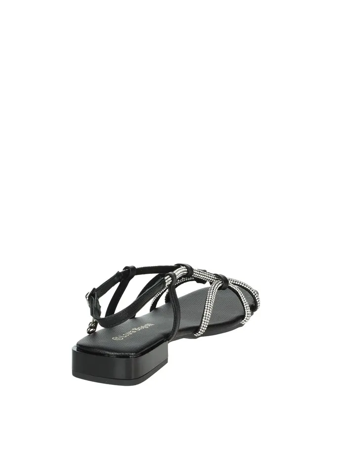 LAURA BIAGIOTTI  SANDALI BASSI 8493 NERO