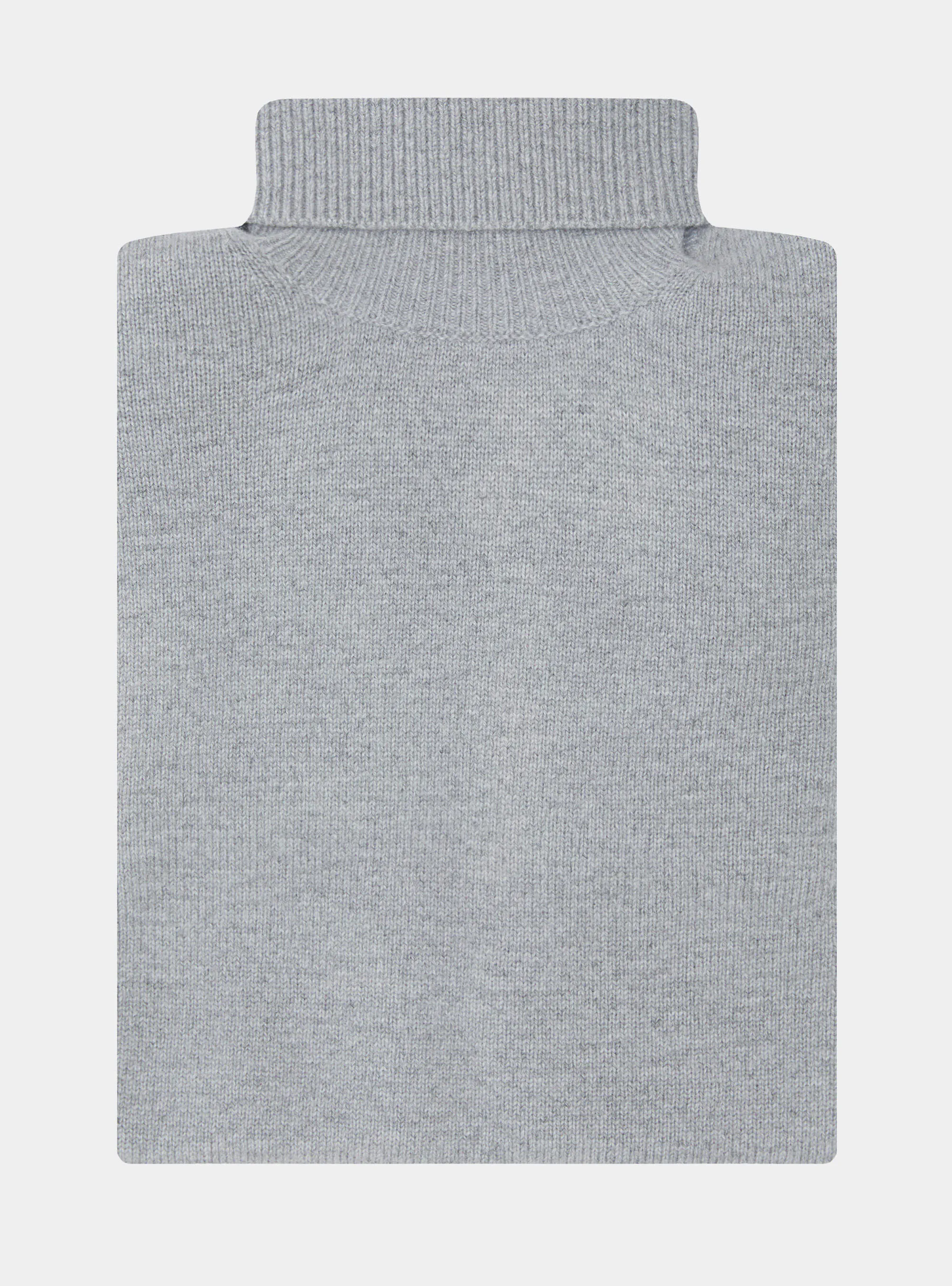 Maglia collo alto in lana merino