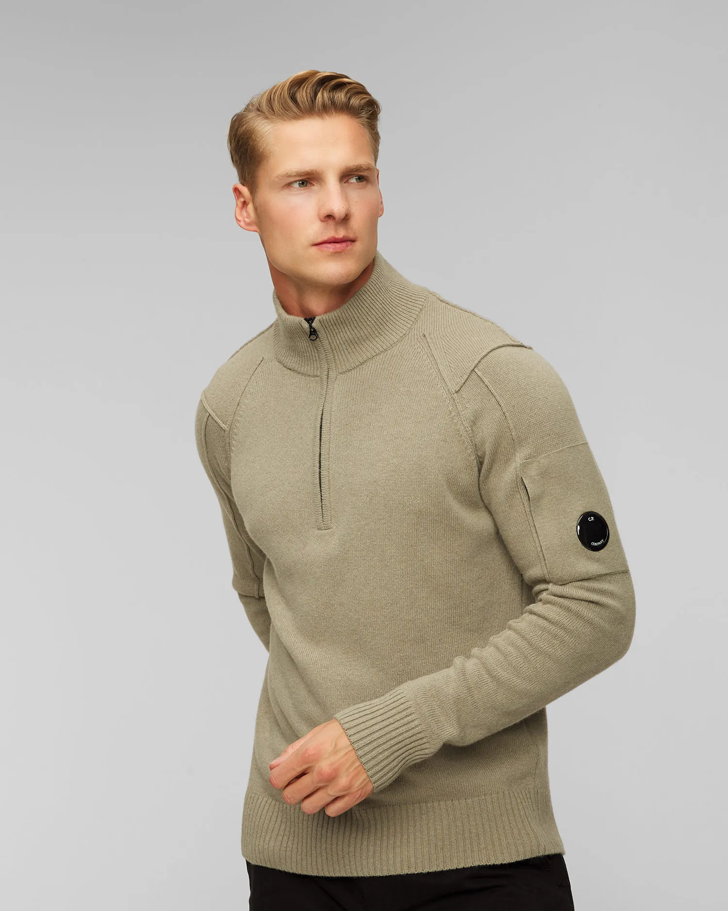 Maglione in lana da uomo C.P. Company 15cmkn099a005504a-335