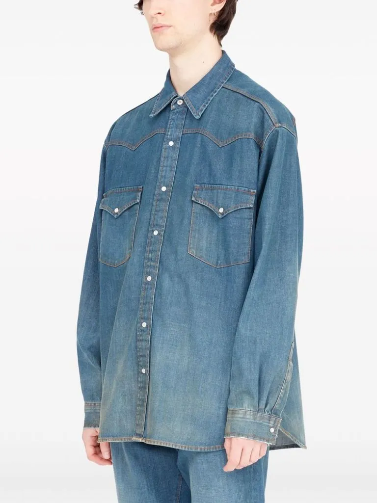 maison margiela Camicia in denim