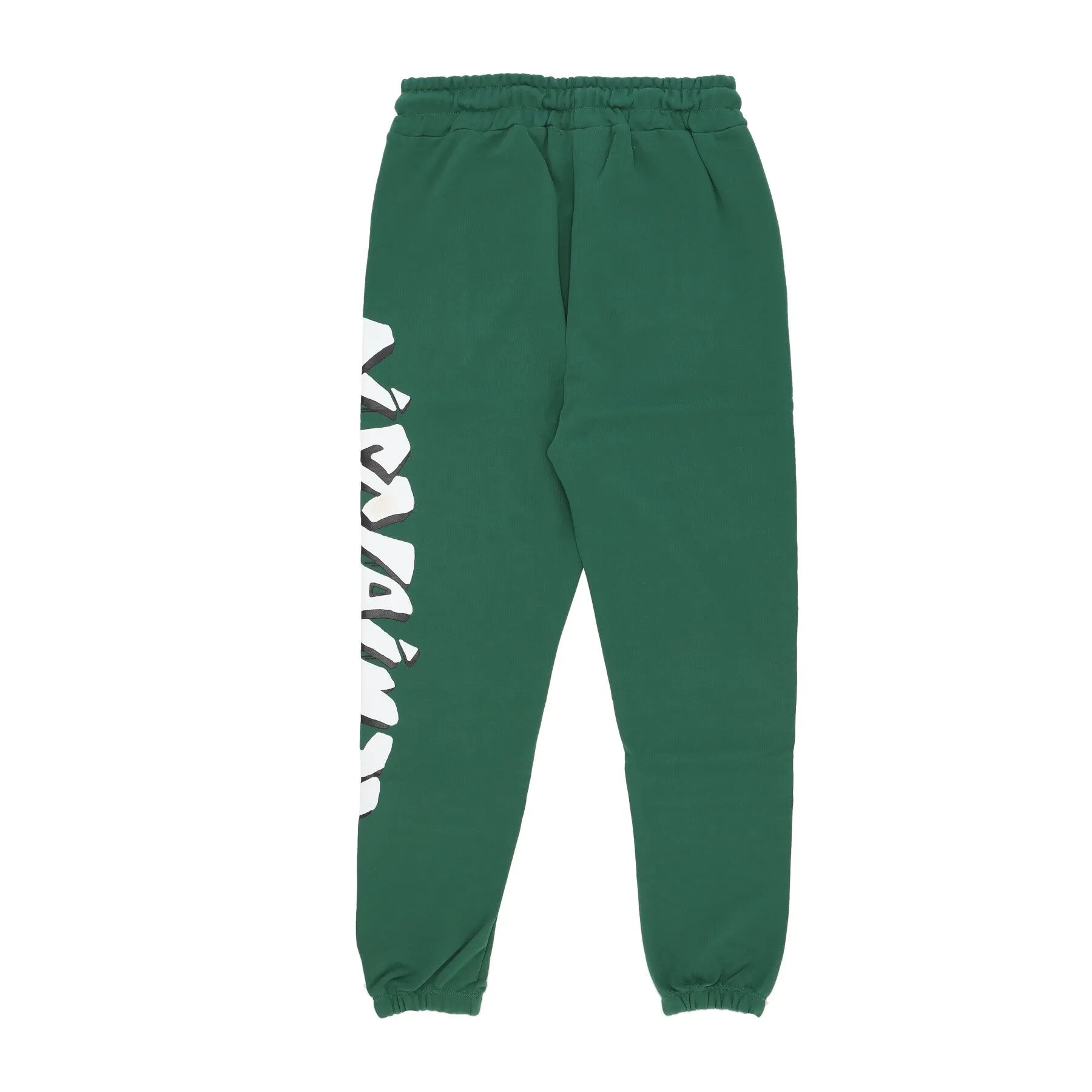Pantalone Tuta Leggero Uomo Big Logo Pant Bottle Green/st White
