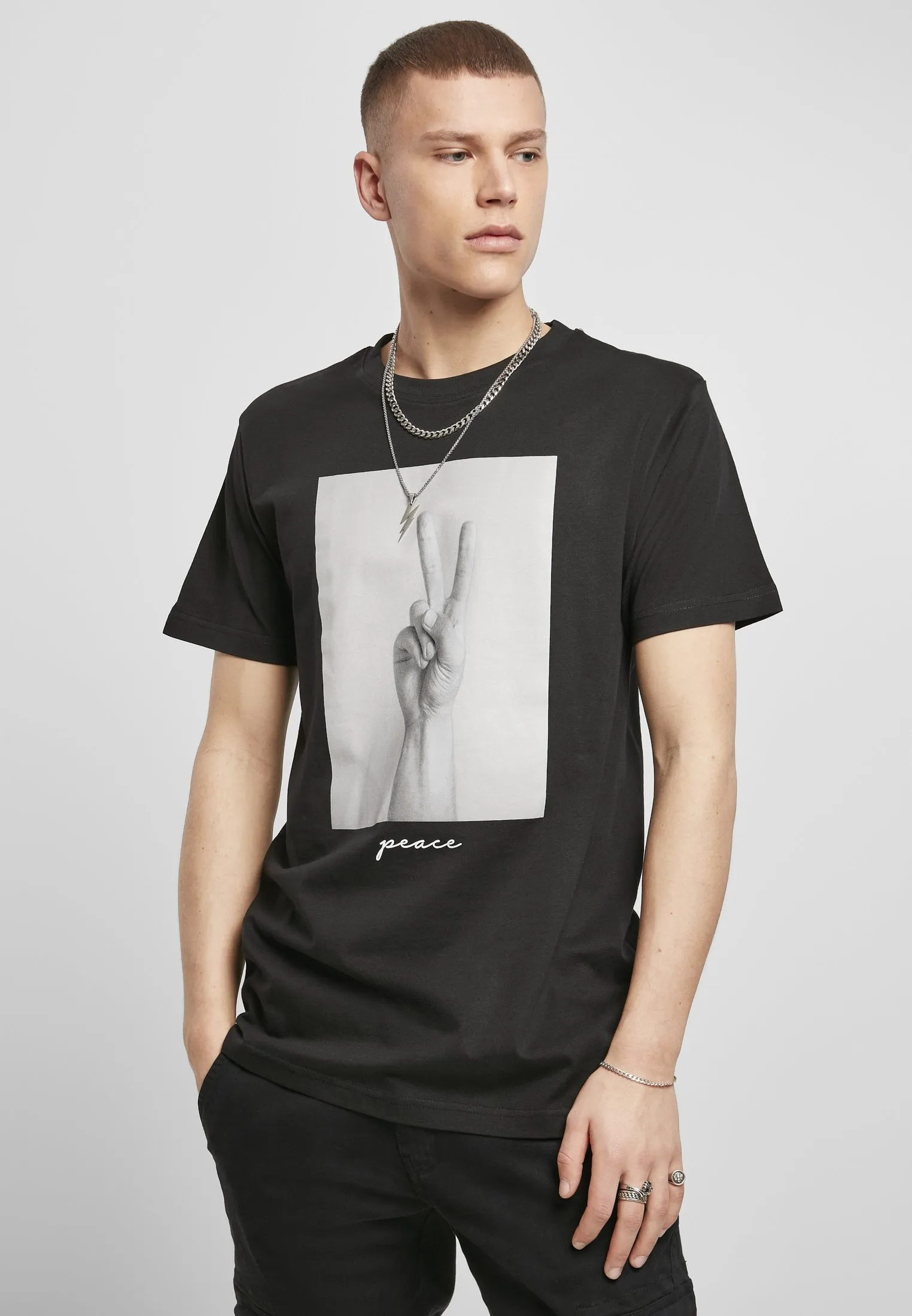 PEACE SIGN  - T-shirt con stampa