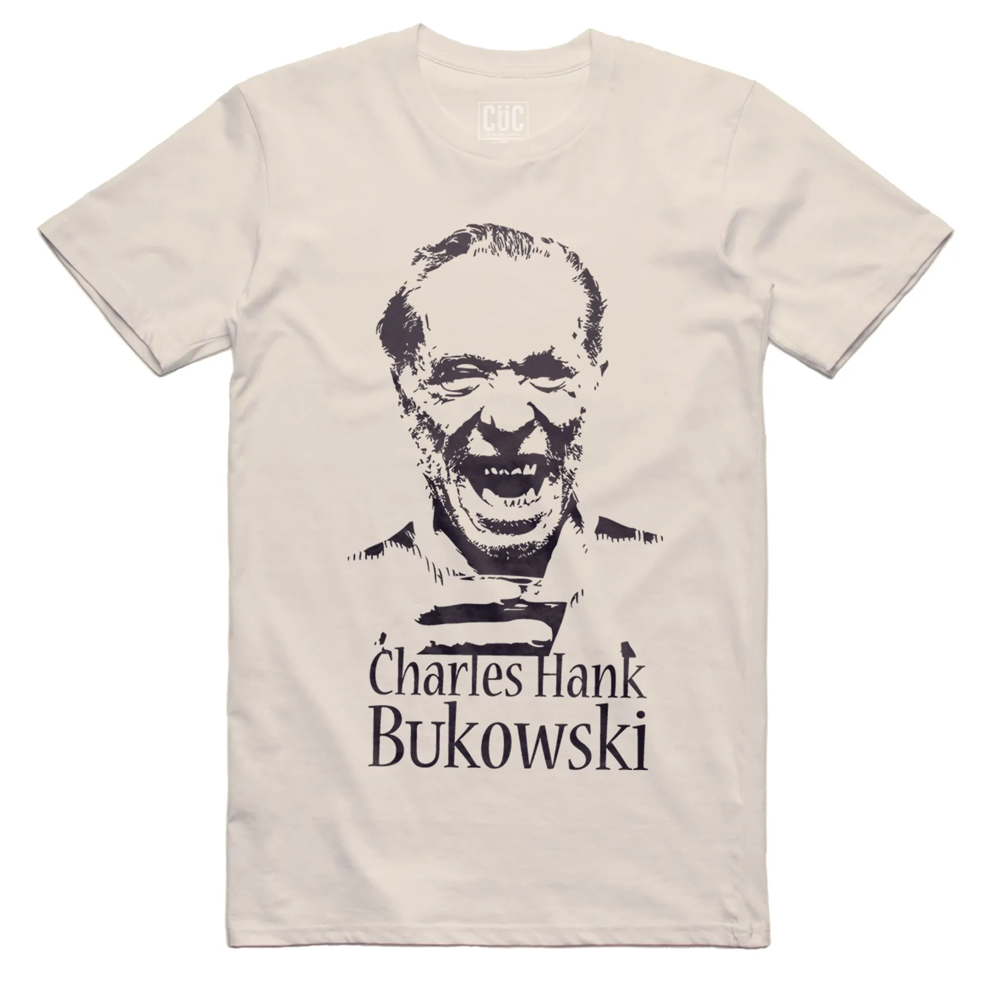T-Shirt Bukowski Face - Hanry - Peace #chooseurcolor