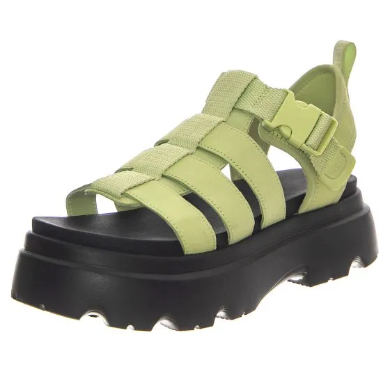 Ugg Cora Caterpillar Green - Sandali Donna Verdi    