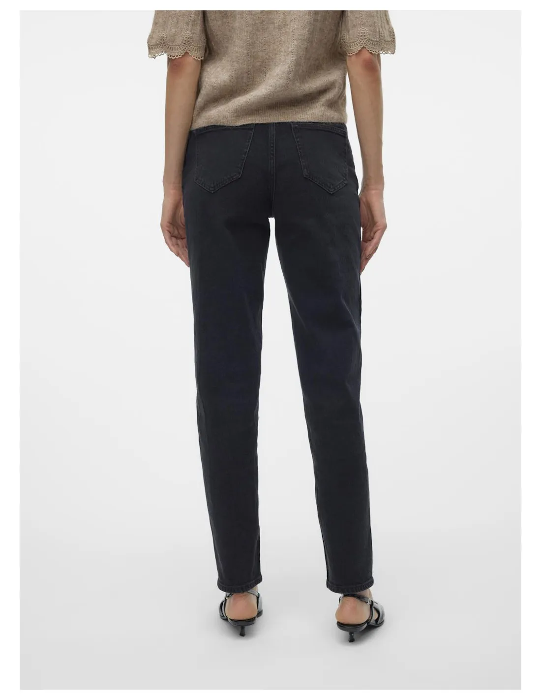 VERO MODA DONNA TESSA HR MOM JEANS RA128 GA