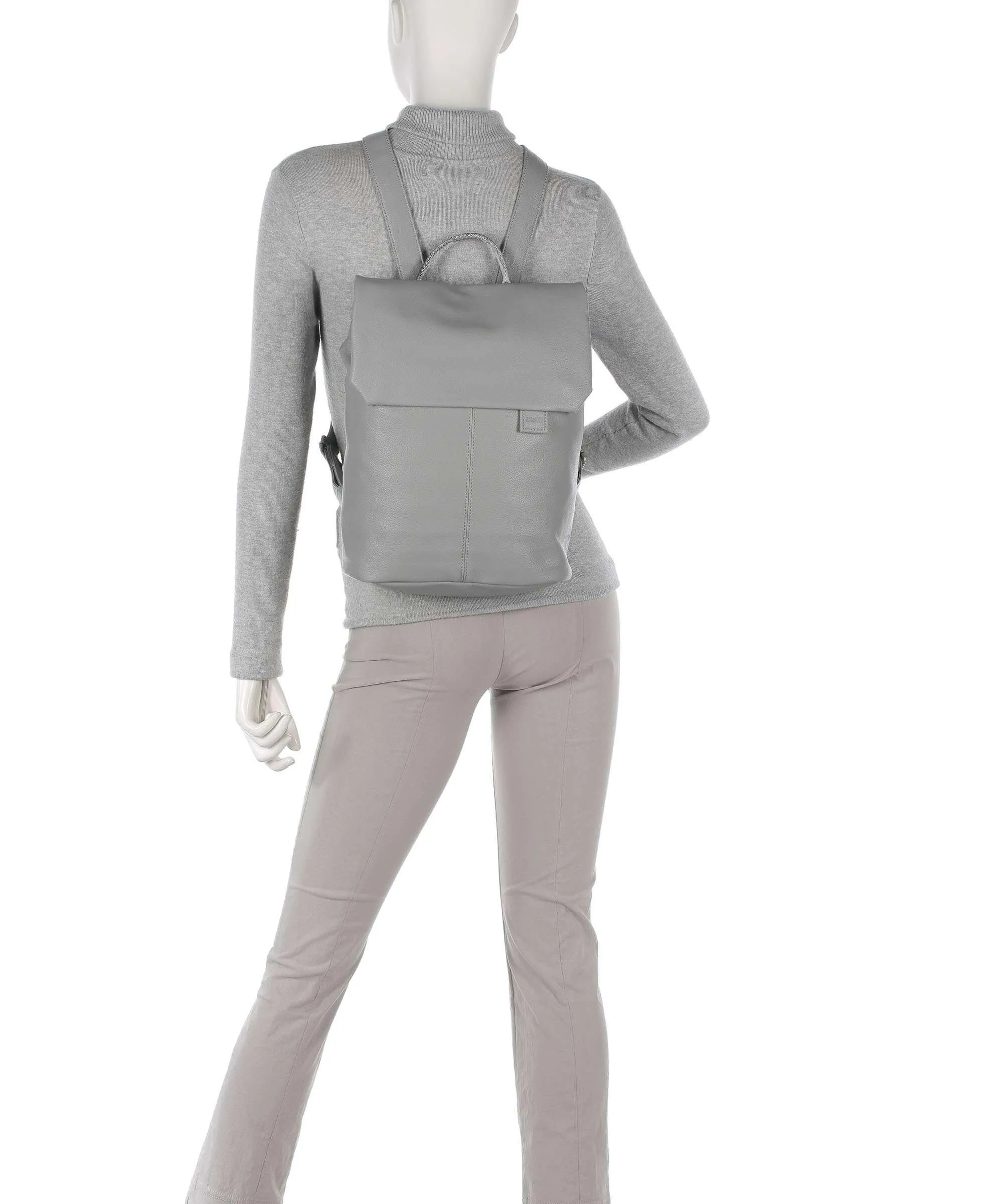  Zwei Mademoiselle.M MR13 Zaino pelle sintetica grigio  